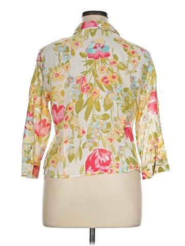 Emma James 3/4 Sleeve Blouse (view 2)