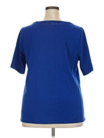 Isaac Mizrahi LIVE! Short Sleeve Top (view 2)