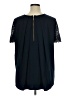 MICHAEL Michael Kors Blue Short Sleeve Top Size XL - photo 2