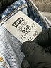 Levi's 100% Cotton Blue Denim Shorts Size 12 - photo 4