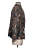Hinge Paisley Black Long Sleeve Blouse Size XS - photo 4