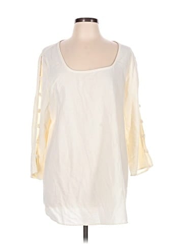 Soft Surroundings 3/4 Sleeve Blouse (view 1)