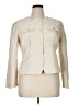 Unbranded 100% Polyester Tweed Ivory Jacket Size XL - photo 1