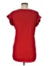 Express Red Short Sleeve Blouse Size M - photo 2
