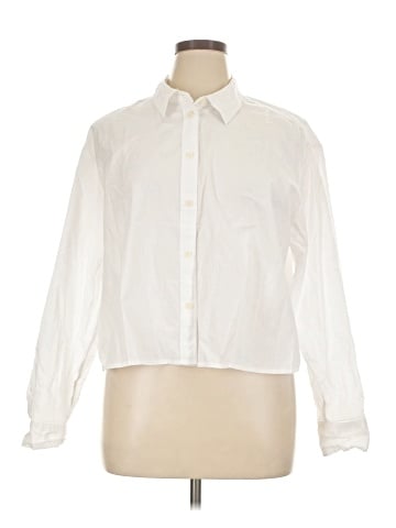 Gap Long Sleeve Button-Down Shirt (view 1)