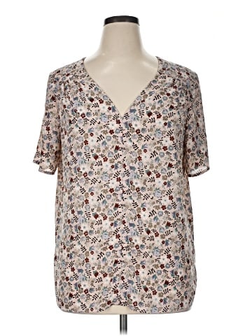 Pleione Short Sleeve Blouse (view 1)