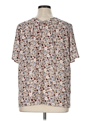 Pleione Short Sleeve Blouse (view 2)