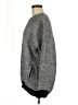 Banana Republic Chevron-herringbone Gray Pullover Sweater Size M - photo 5