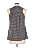 One September 100% Polyester Gray Sleeveless Blouse Size L - photo 2