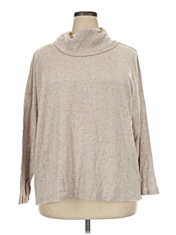 Joan Vass New York Turtleneck Sweater (view 1)