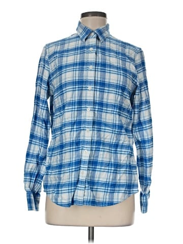 Lands' End Long Sleeve Button-Down Shirt (view 1)