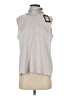 DKNY 100% Polyester Silver Sleeveless Blouse Size S - photo 1