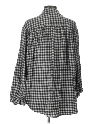 Aerie Long Sleeve Button-Down Shirt (view 2)