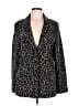 CAbi Animal Print Gray Blazer Size 12 - photo 1