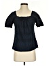 J.Crew Black Short Sleeve Blouse Size XXS - photo 1