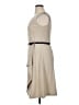 Calvin Klein Solid Tan Cocktail Dress Size 14 - photo 5