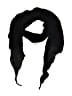 Assorted Brands 100% Rayon Black Scarf One size - photo 1