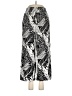 Grace 100% Rayon Print Black Casual Pants Size M - photo 1