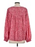 Coco + Carmen 100% Polyester Pink Long Sleeve Blouse Size S - photo 2