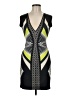 Anna Graphic Black Cocktail Dress Size M - photo 1