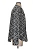 J.Crew Factory Store 100% Polyester Print Silver Long Sleeve Blouse Size S - photo 4