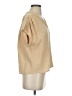 Lush 100% Cotton Tan Short Sleeve Top Size S - photo 4