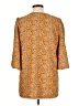 Unbranded Orange 3/4 Sleeve Blouse Size L - photo 2