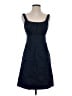 J.Crew 100% Cotton Solid Blue Cocktail Dress Size 0 - photo 1