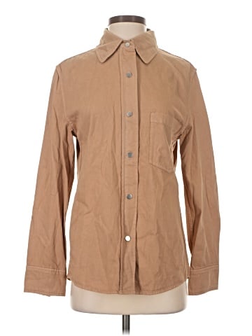 Vince. Long Sleeve Button-Down Shirt (view 1)