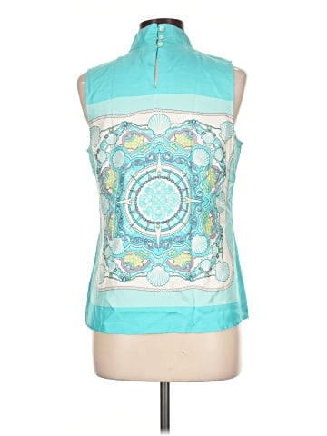 Vineyard Vines Sleeveless Silk Top (view 2)