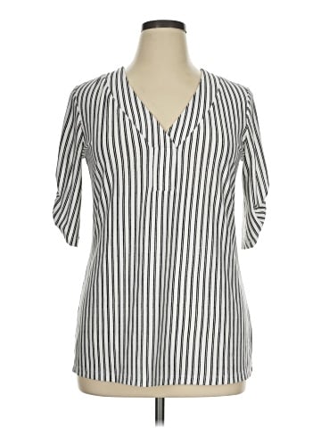 Perseption Concept 3/4 Sleeve Blouse (view 1)