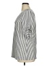 Perseption Concept Stripes Gray 3/4 Sleeve Blouse Size XL - photo 5