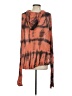 Blue Life 100% Modal Tie-dye Orange Poncho Size S (estimated) - photo 2