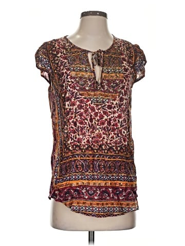 Lucky Brand Short Sleeve Blouse (view 1)
