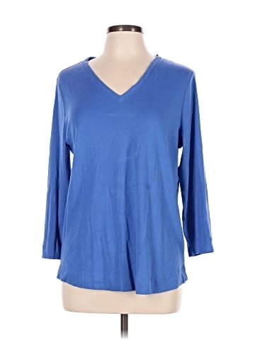 Chico's 3/4 Sleeve T-Shirt (view 1)