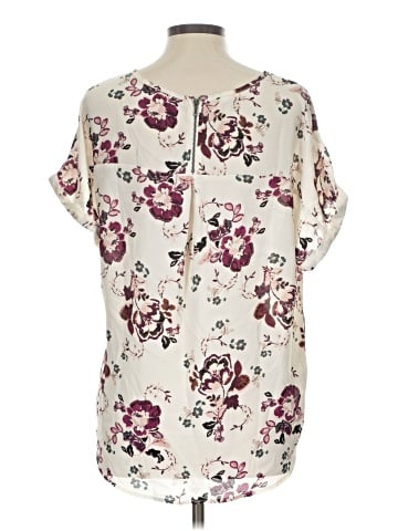 Maurices Short Sleeve Blouse (view 2)