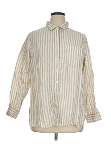 L.L.Bean Long Sleeve Button-Down Shirt (view 1)