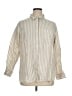 L.L.Bean 100% Linen Stripes Ivory Long Sleeve Button-Down Shirt Size 1X - photo 1