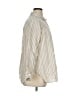 L.L.Bean 100% Linen Stripes Ivory Long Sleeve Button-Down Shirt Size 1X - photo 4