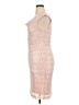 Connected Apparel 100% Polyester Pink Cocktail Dress Size 14 - photo 5