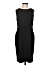 Kasper Solid Black Cocktail Dress Size 10 - photo 1
