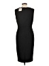 Kasper Solid Black Cocktail Dress Size 10 - photo 2