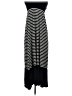Max Studio Stripes Black Casual Skirt Size S - photo 1