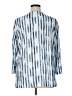 A La Carte Blue 3/4 Sleeve Blouse Size XL - photo 2