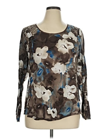 Simply Vera Vera Wang 3/4 Sleeve Top (view 1)