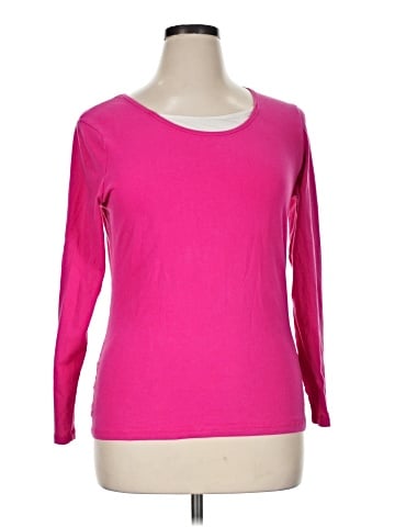 Danskin Now 3/4 Sleeve T-Shirt (view 1)