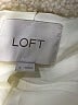 Ann Taylor LOFT 100% Polyester Ivory Coat Size S - photo 6