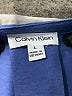 Calvin Klein 100% Polyester Blue Short Sleeve Blouse Size L - photo 4