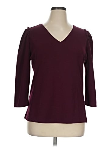 Ann Taylor 3/4 Sleeve T-Shirt (view 1)