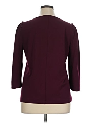 Ann Taylor 3/4 Sleeve T-Shirt (view 2)